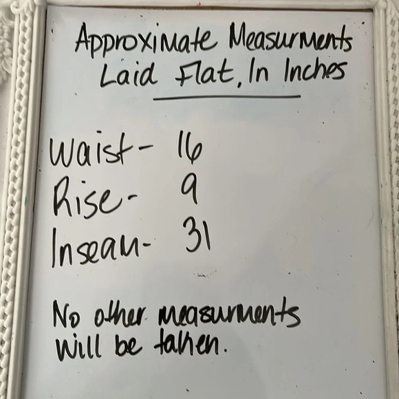 VINTAGE Hollywood Blue Light Wash Distressed Jeans Frayed Raw Hem Size 30 - Picture 8 of 10